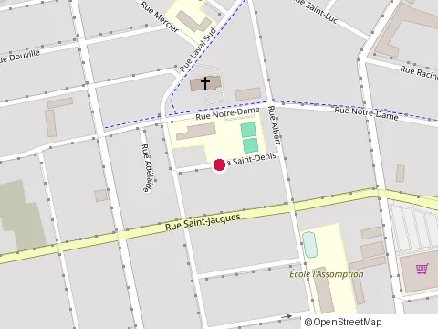 Location of Clinique Therapeutique Go at 430 Rue Saint-Denis, Granby