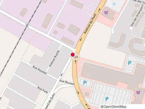 Location of Coco Frutti Alma at 705 Avenue du Pont N, Alma