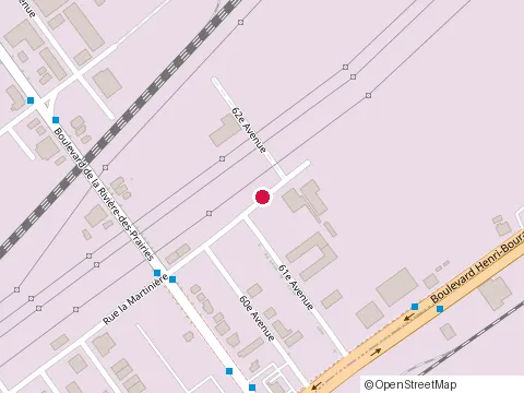 Location of Cojalac Inc. at 9850 Rue la Martinière, Montréal