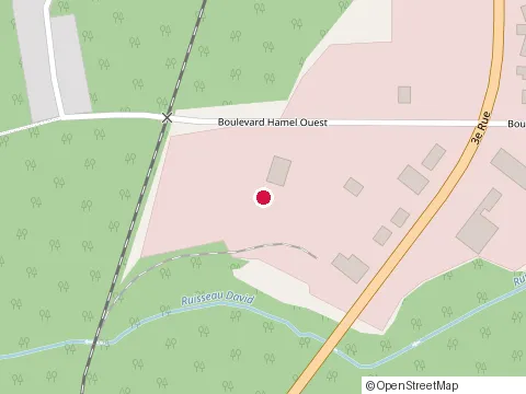 Location of Construction Bon-Air at 995 Bd Hamel O, Chibougamau
