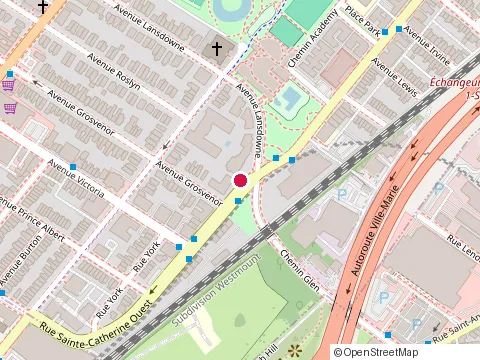 Location of Construction Garbarino at 4795 Rue Sainte-Catherine O, Westmount