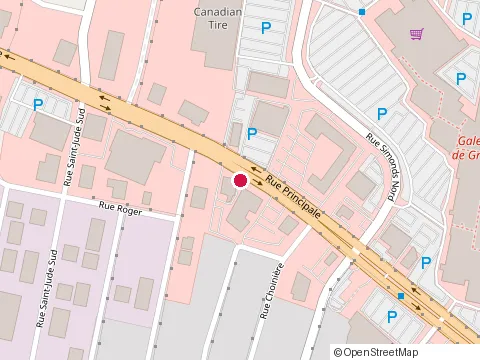 Location of Construction Gératek Ltée at 5-924 Rue Principale, Granby