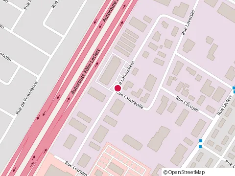 Location of Construction Larco Inc at 526 Rue Lanaudière, Repentigny