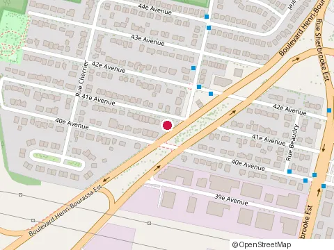 Location of Construction Laval Aubin Ltee at 13701 Boulevard Henri-Bourassa E, Québec