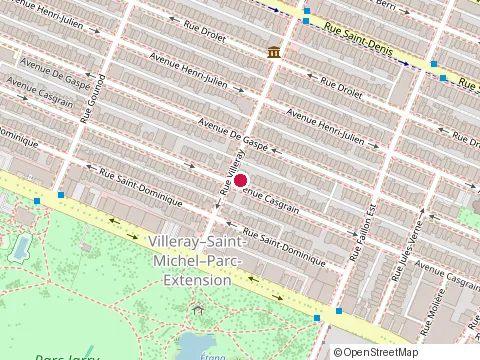 Location of Construction Moco Inc. at 7663 Casgrain Ave, Montréal