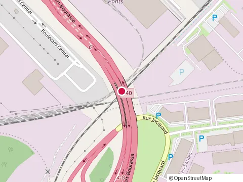 Location of Construction Pierre Blouin at Services Pavilion 2440 Bd Hochelaga, Québec