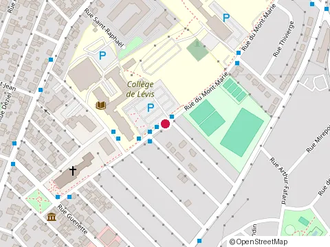 Location of Cours Natation Rive-Sud at 99 Rue du Mont-Marie, Levis