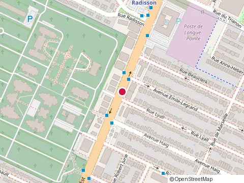 Location of Dagwoods la Sandwicherie at 6969 Sherbrooke St W, Montréal
