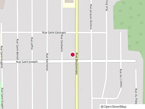Location of Dépanneur l. Gauvin at 486 Rue Bostonnais, La Tuque