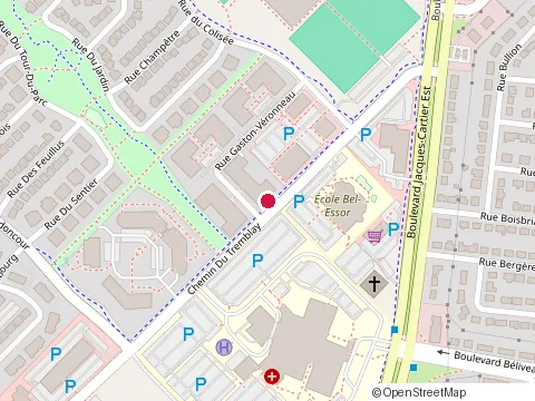 Location of Dermapure at 1251 chemin du Tremblay, Longueuil