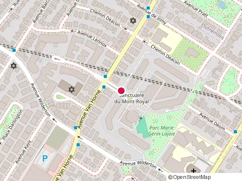Location of Dermapure Outremont at 6100 avenue du Boisé #114, Montréal