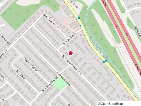 Location of Distributions S C J Inc at 1341 Bd Pie-Xi S, Québec