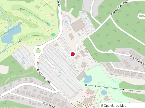 Location of Domaine Château-Bromont at 90 Rue de Stanstead, Bromont