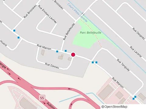 Location of Domino'S Pizza at 5055 Rue Marion, Trois-Rivières