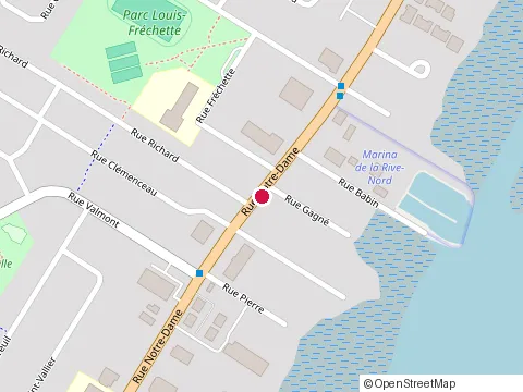 Location of Domino'S Pizza at 830 Rue Notre-Dame, Repentigny