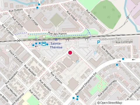 Location of Ebenisterie Classique Inc at 1 Rue St Alphonse, Sainte-Thérèse