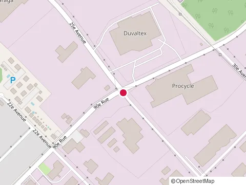 Location of Ebi Electric Inc at 2250 90E Rue, Saint-Georges