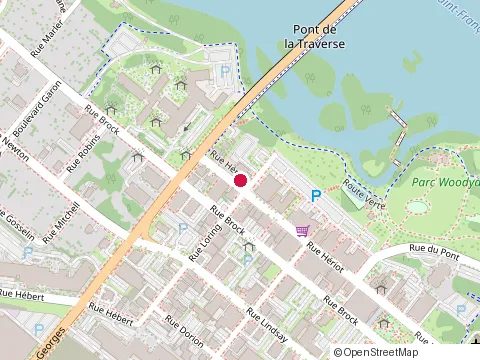 Location of Egr Inc. at 121 Rue Hériot, Drummondville