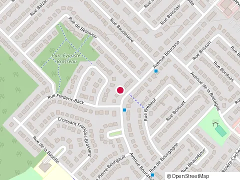 Location of Emd - Batimo at 6485 Rue Doris-Lussier, Boisbriand