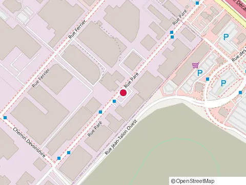 Location of Excel Honda at 5400 rue Pare, Montréal