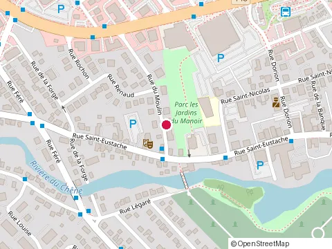 Location of Fddf at 165 Rue du Moulin, Saint-Eustache
