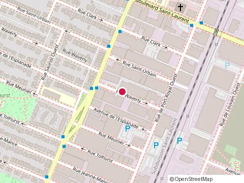 Emplacement de Footwear Imports Ltd au 9750 Rue Waverly, Montréal