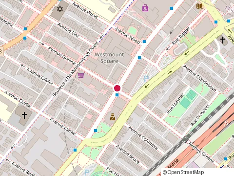 Location of Forum at 4120 Rue Sainte-Catherine O 5Th Floor, Westmount