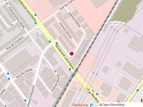 Location of Garage M J Contach at 5920 boulevard Industriel, Montréal-Nord