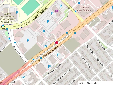 Location of Gravel Bédard Vaillancourt at 500-2960 boulevard Laurier, Québec