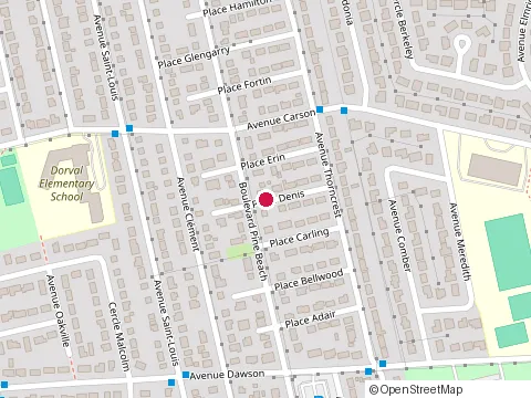 Location of Groupe Axor Inc. at 1555 Rue Peel, Montréal
