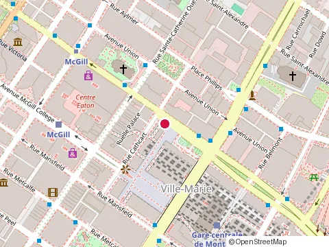 Location of H.H. Angus And Associates Ltd. - Montreal at 3 Place Ville-Marie, Montréal