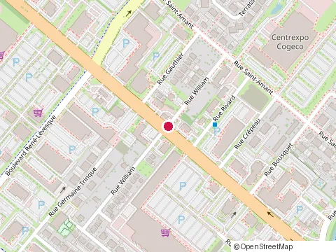 Location of Harvey'S at 490 Bd Saint-Joseph, Drummondville