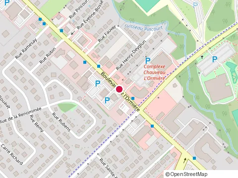 Location of Harvey'S at 9080 Bd de l'Ormière, Québec