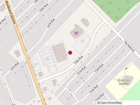 Location of Harvey'S at 15075 Bd Lacroix, Saint-Georges