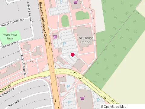 Location of Harvey'S at 50 Boulevard Arthabaska O, Victoriaville