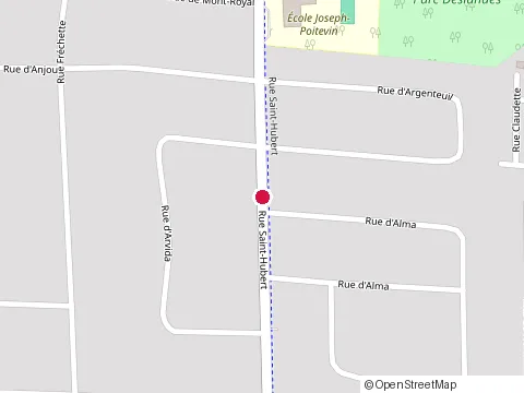Location of Harvey'S at 574 Rue Saint-Hubert, Granby