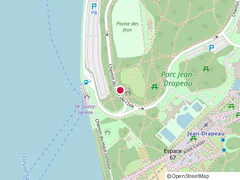 Location of Hélène-de-Champlain at 200 Chemin du Tour-de-l'Îsle, Montréal