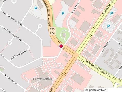 Location of Hôtel le Montagnais Saguenay at 1080 Bd Talbot, Chicoutimi