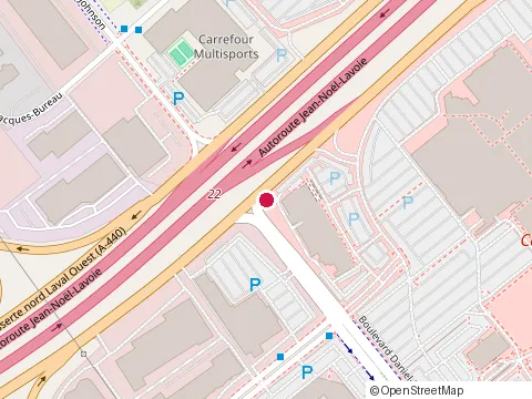 Location of Intergo | Physiothérapie, Ergothérapie, Ergonomie et Formation À Laval at 2655 Bd Daniel-Johnson, Laval