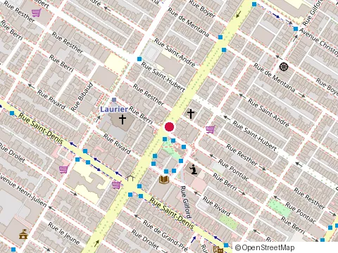 Location of Jade Leroux Codère, Psychologue at 506 St Joseph Blvd E, Montréal