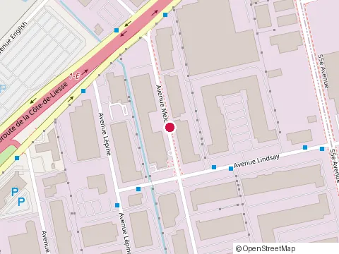 Location of King Canada at 700 Avenue Meloche, Dorval