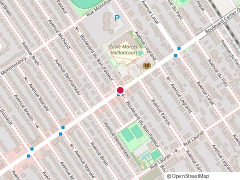 Location of Kun Liu at 358 boulevard Cartier O, Laval