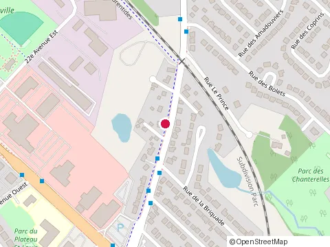 Location of l'Œufrier at 400 Bd Curé-Labelle #6, Blainville