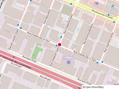Location of l'Oeufrier (Chabanel) at 235 Rue Chabanel O, Montréal