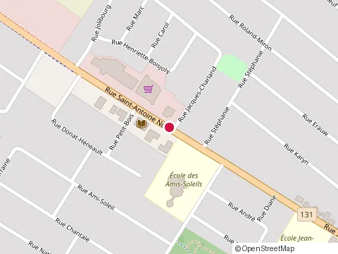 Location of l'Œufrier (Lavaltrie) at 230 Rue Saint-Antoine N, Lavaltrie