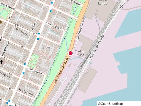 Location of l'Œufrier (Saint-Henri) at 3714 rue Notre Dame O, Montréal