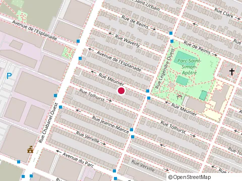 Location of la Prep at 433 Rue Chabanel O Suite 102, Montréal