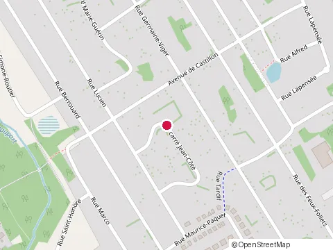 Location of Lavue.Ca | Beauport at 3341 Rue du Carrefour, Québec