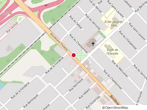 Emplacement de le Comptoir, Signé Fouquet Morel au 415 Bd Thibeau, Trois-Rivières