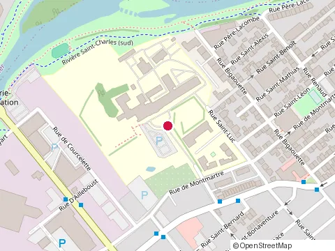 Location of le Grand Chemin - Québec at 1 Avenue du Sacré-Coeur, Québec